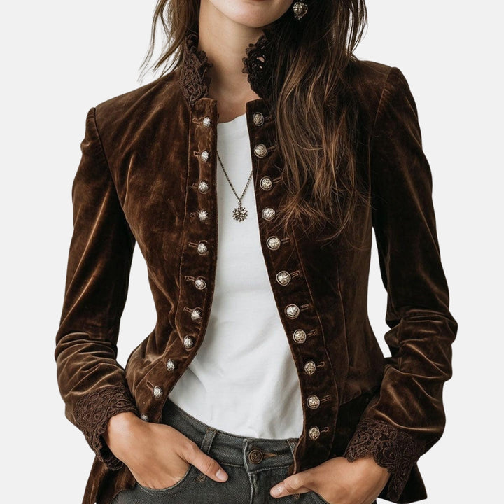 Nolwennia | Jacket with Decorative Buttons