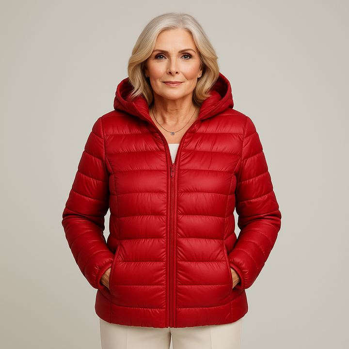 Mira™ Mid-Season Jacket | Red