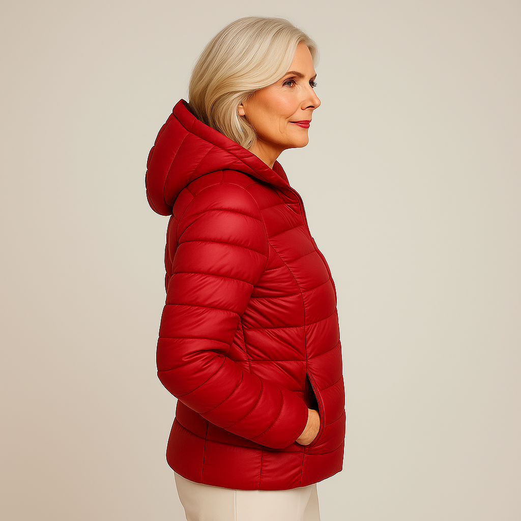 Mira™ Mid-Season Jacket | Red