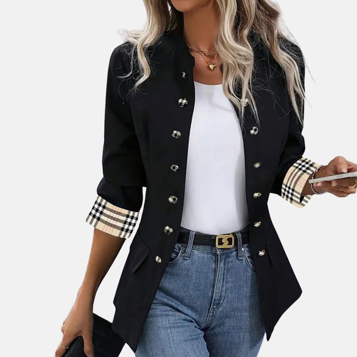 Casanda | Chic Jacket with Decorative Buttons