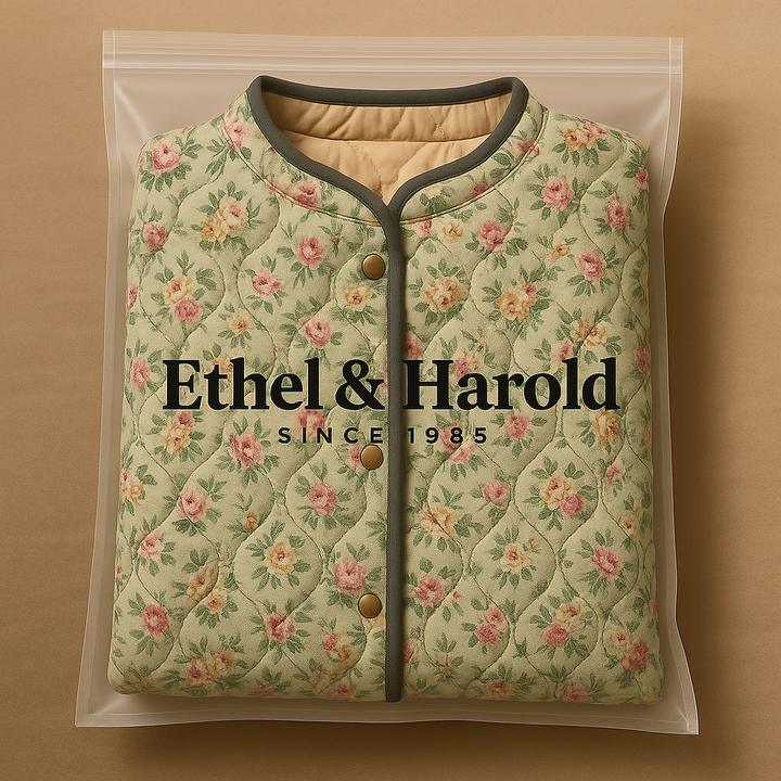 Elle | Delightful Floral-Printed Quilted Jacket for Women