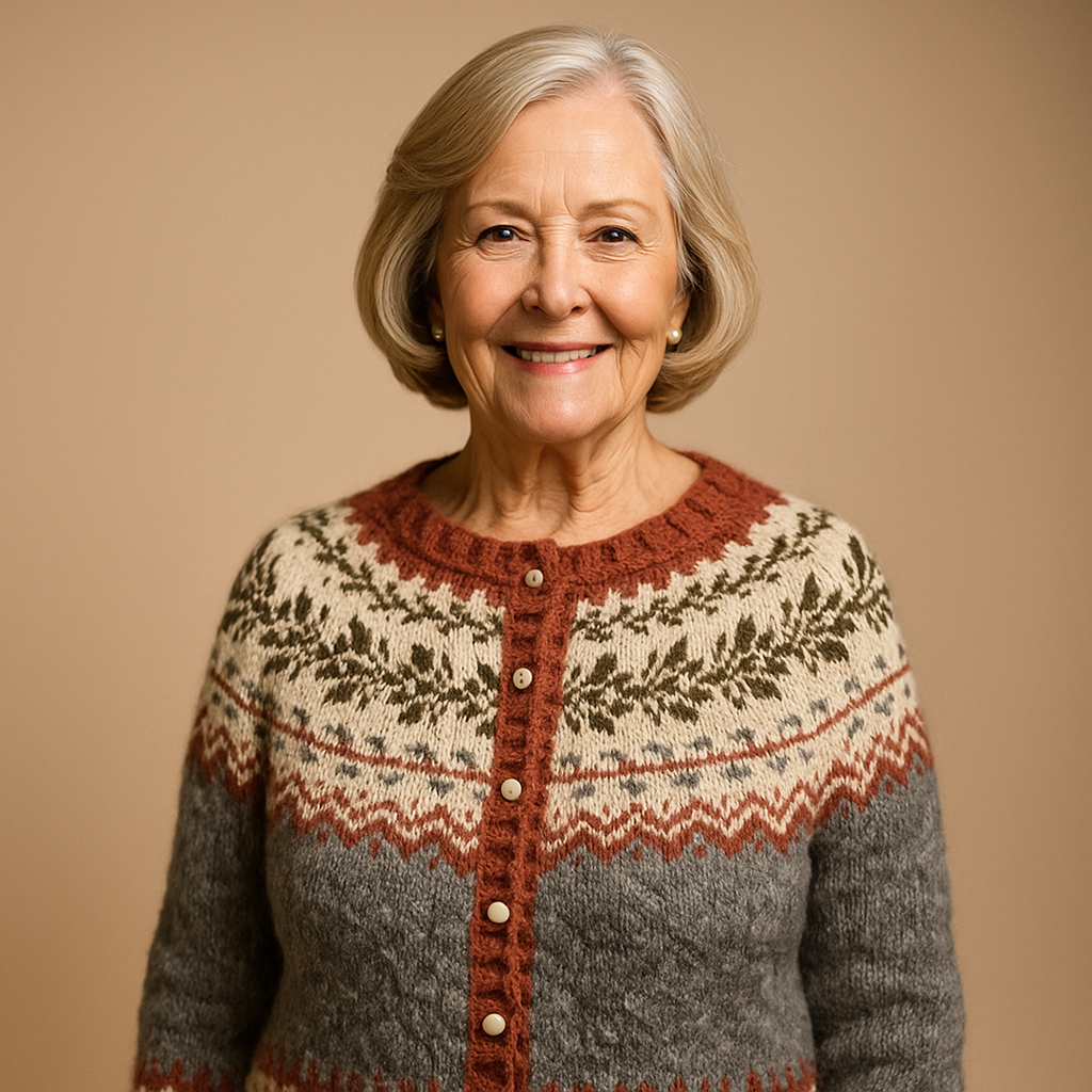 Ethel & Harold - Classic Icelandic Wool Cardigan