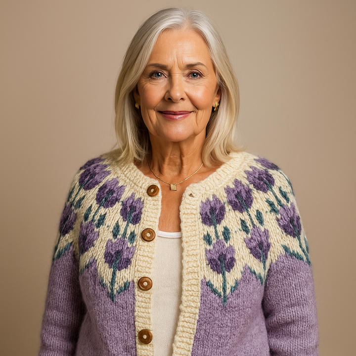 Ethel & Harold - Classic Icelandic Wool Vintage Cardigan