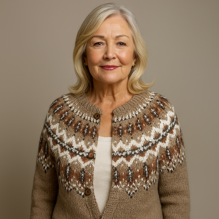 Ethel & Harold - Classic Icelandic Wool Vintage Cardigan
