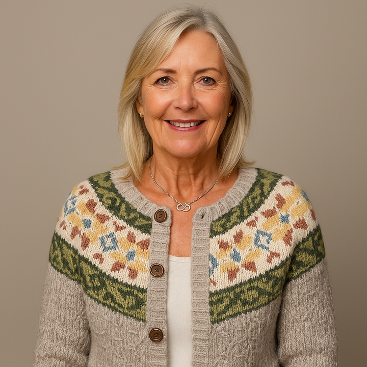 Ethel & Harold - Inspired Vintage Icelandic Wool Cardigan