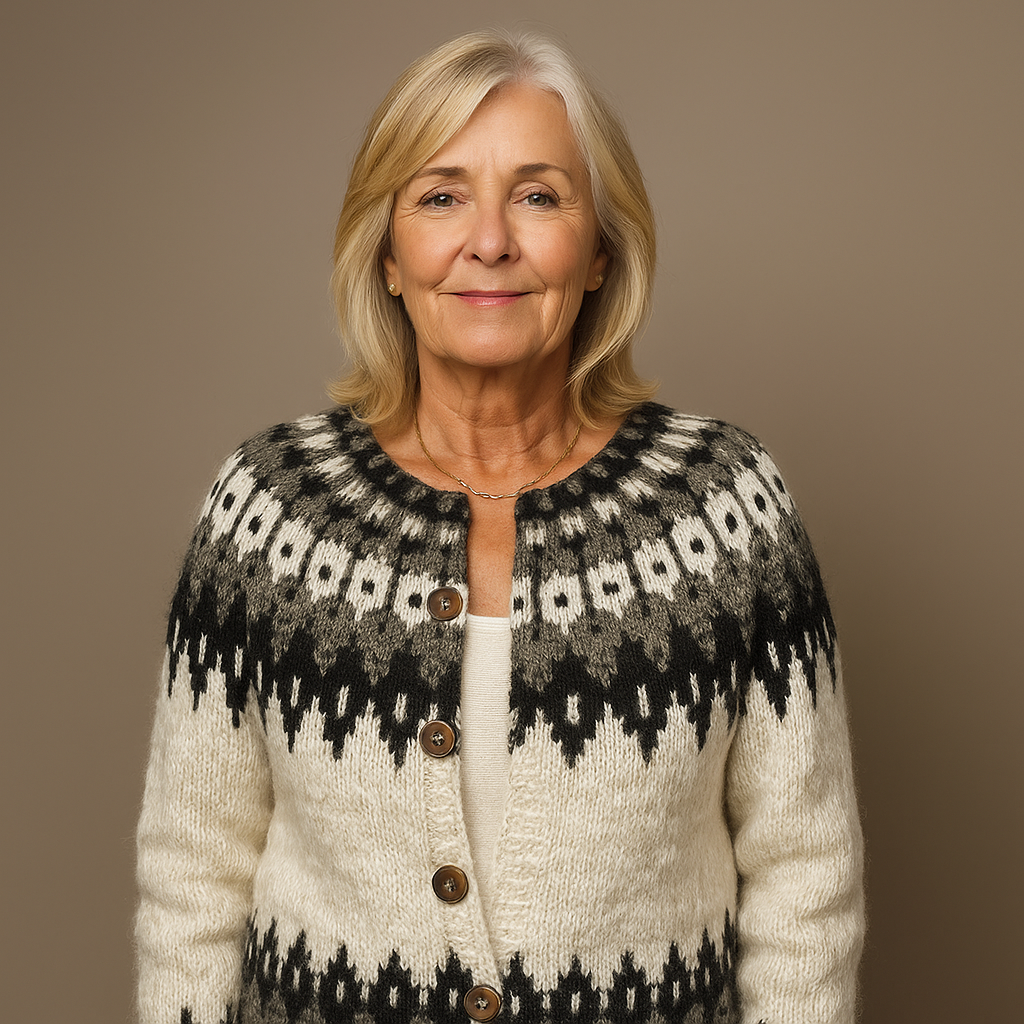 Ethel & Harold - Classic Icelandic Wool Cardigan