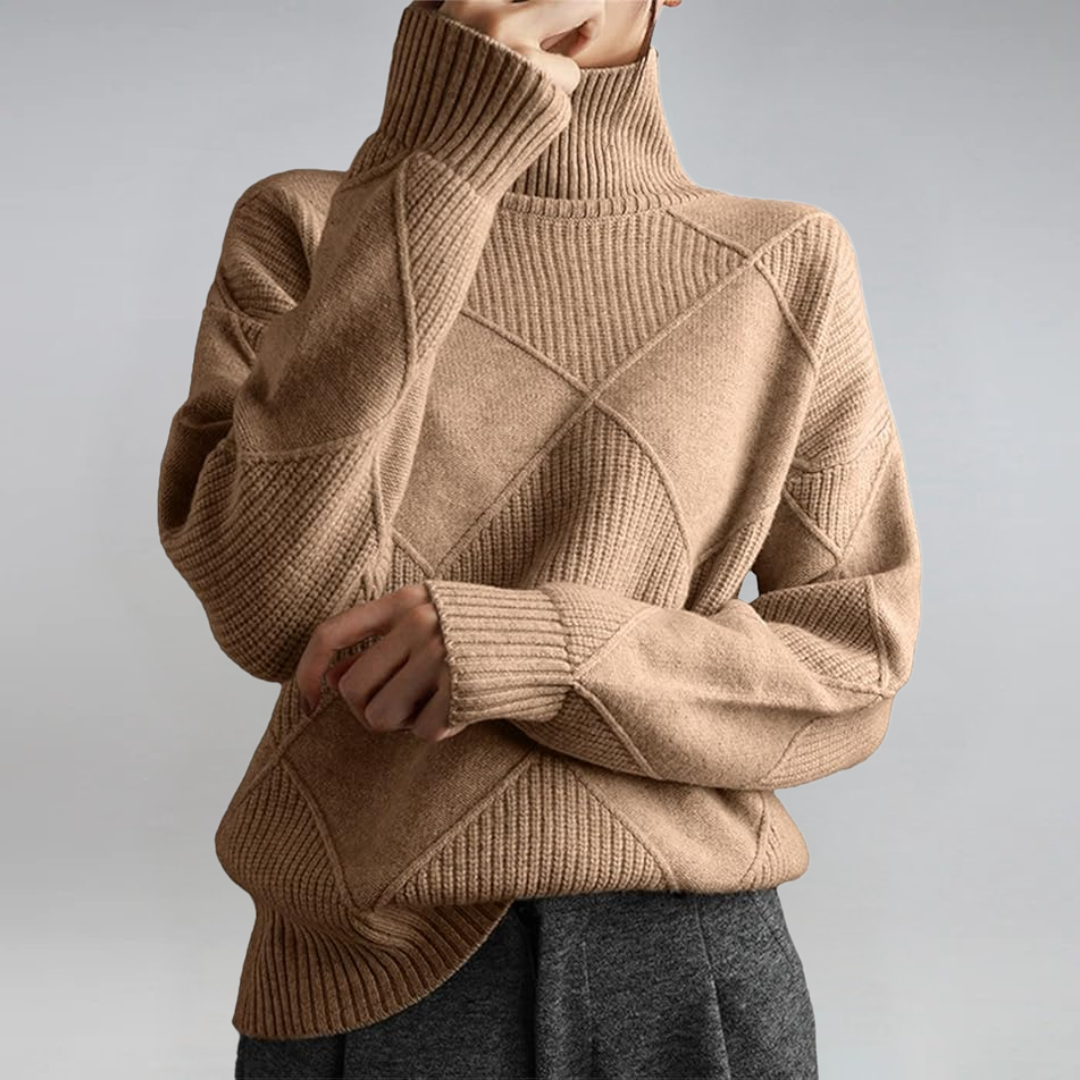 Anne | Luxe Turtleneck Sweater