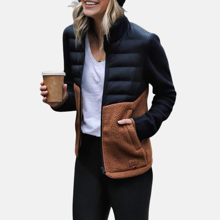 Amoria | Two-Tone Puffer Jacket