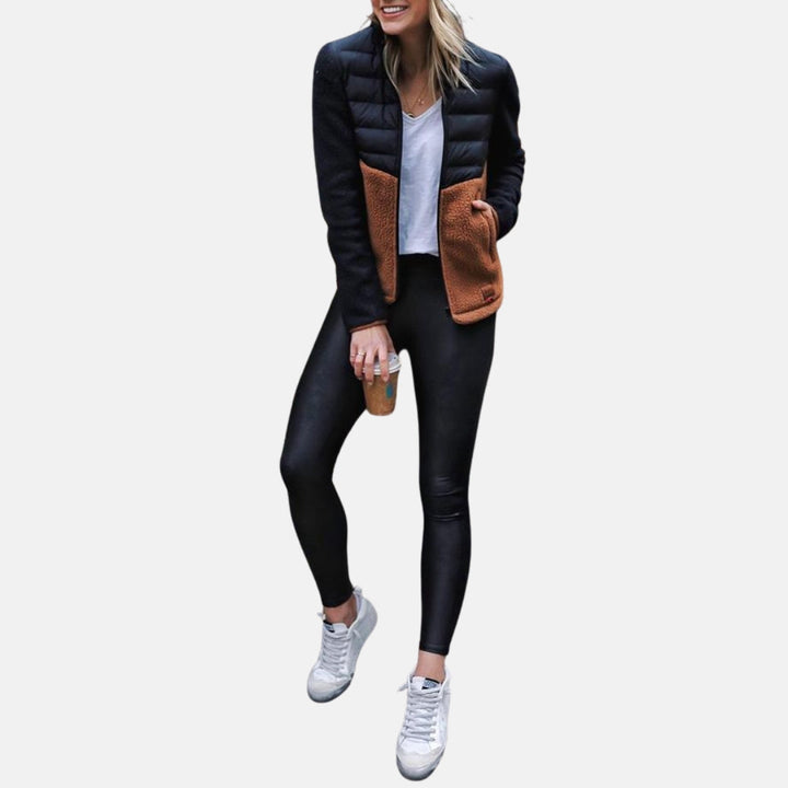 Amoria | Two-Tone Puffer Jacket