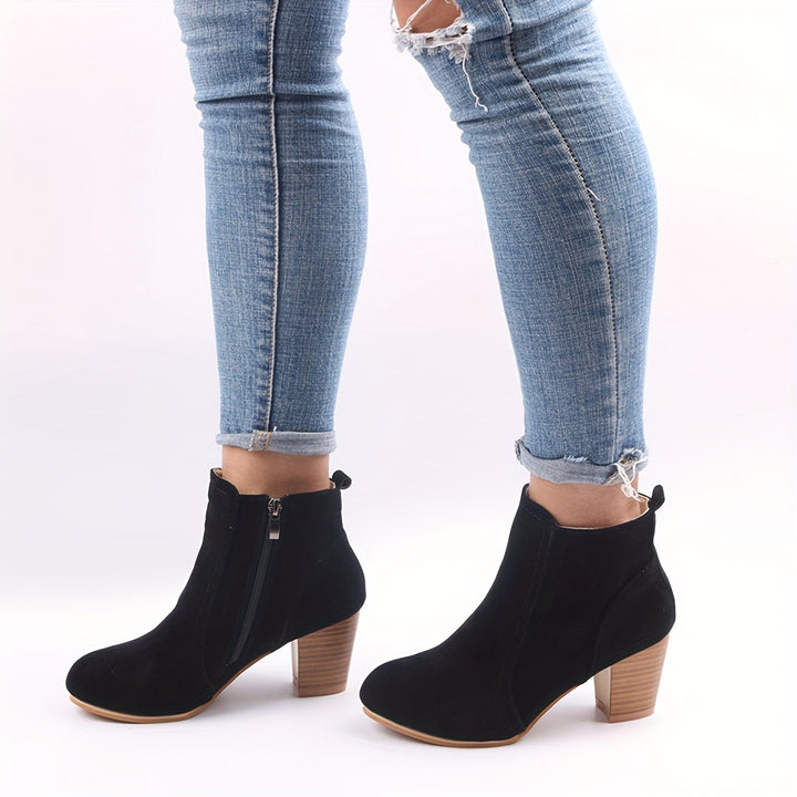 Maryline™ – Stable Heel Ankle Boots for Long-Lasting Comfort