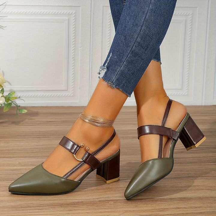 Claudette™ – Elegant and Comfortable Strappy Heels
