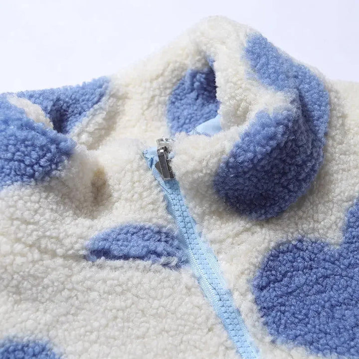 Helenah™ | 2 in 1 Reversible Fleece Jacket