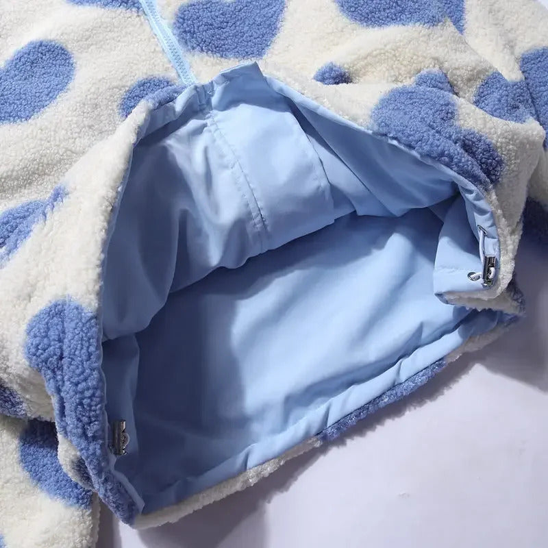 Helenah™ | 2 in 1 Reversible Fleece Jacket