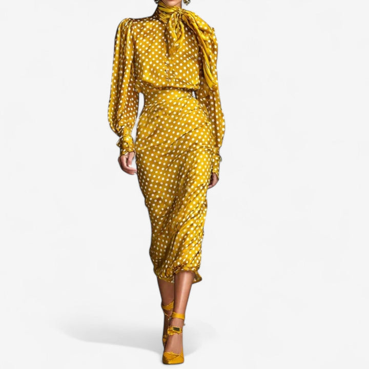 Susan™ Two-Piece Ensemble Gold