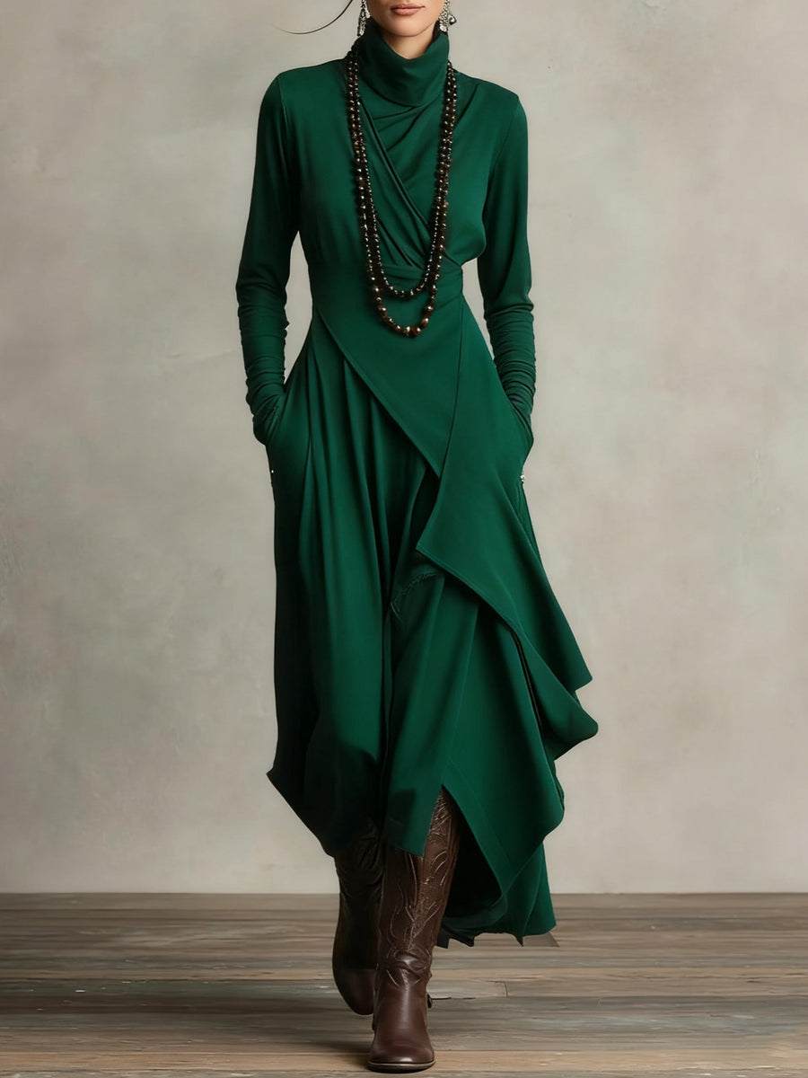 Patrizia – Asymmetric Maxi Tunic Dress