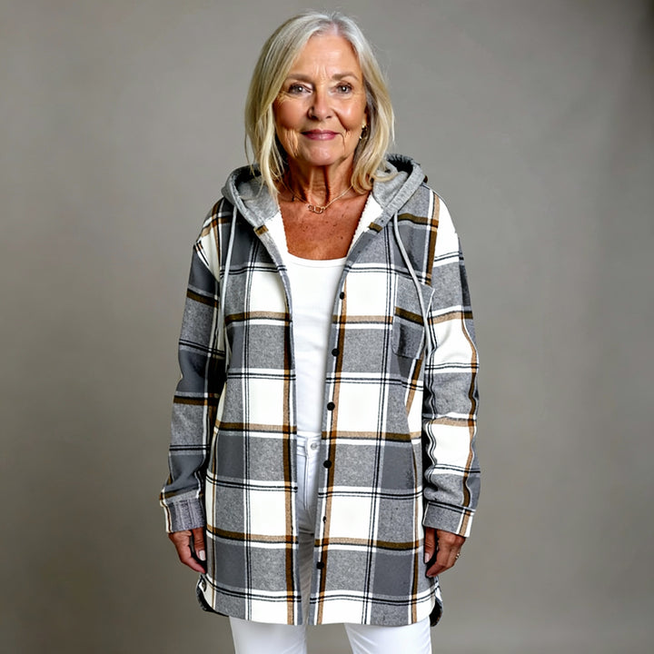 Martina™ | Women's Mesh Button Placket Jacket