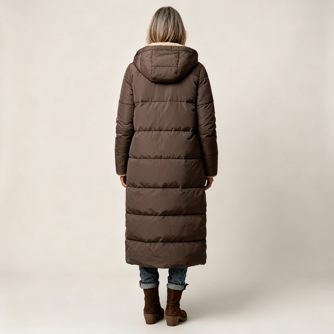 Frances | Elegant Reversible Coat for Women