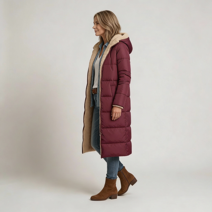 Daisy | Elegant Reversible Coat for Women