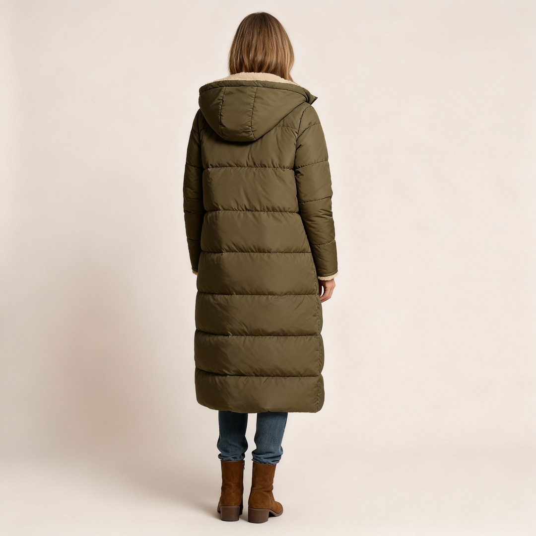 Sylvia | Elegant Reversible Coat for Women