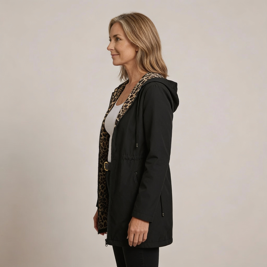 Eva | Reversible Hooded Coat