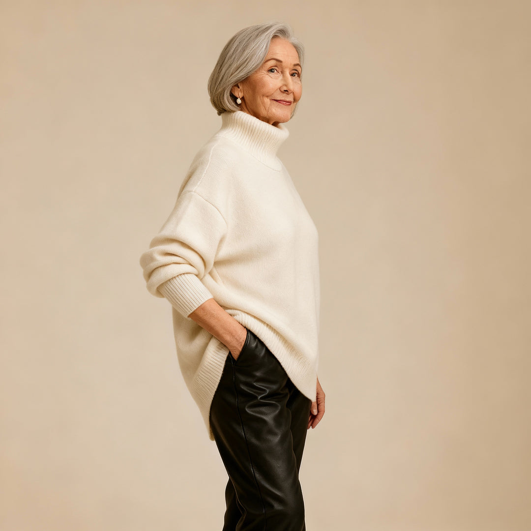 Kafka | Eliza – Cashmere Polo with Extraordinary Softness