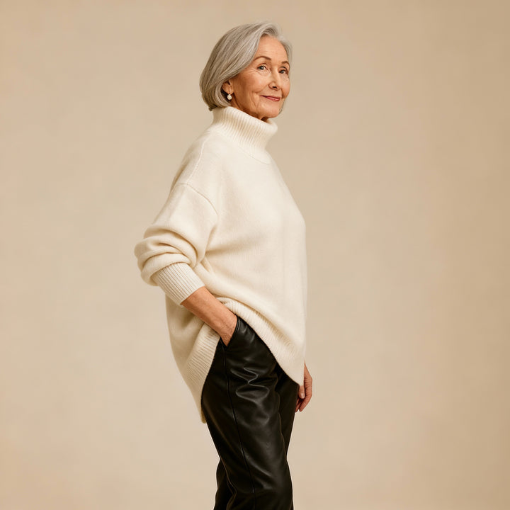 Kafka | Eliza – Cashmere Polo with Extraordinary Softness