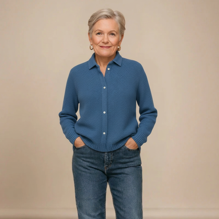 Marie | Classic Knitted Button Cardigan