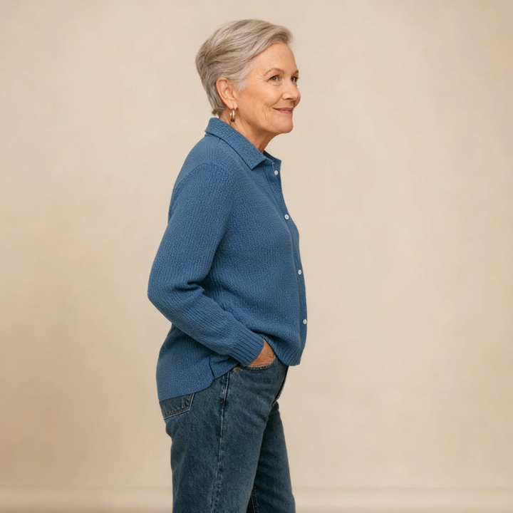 Marie | Classic Knitted Button Cardigan