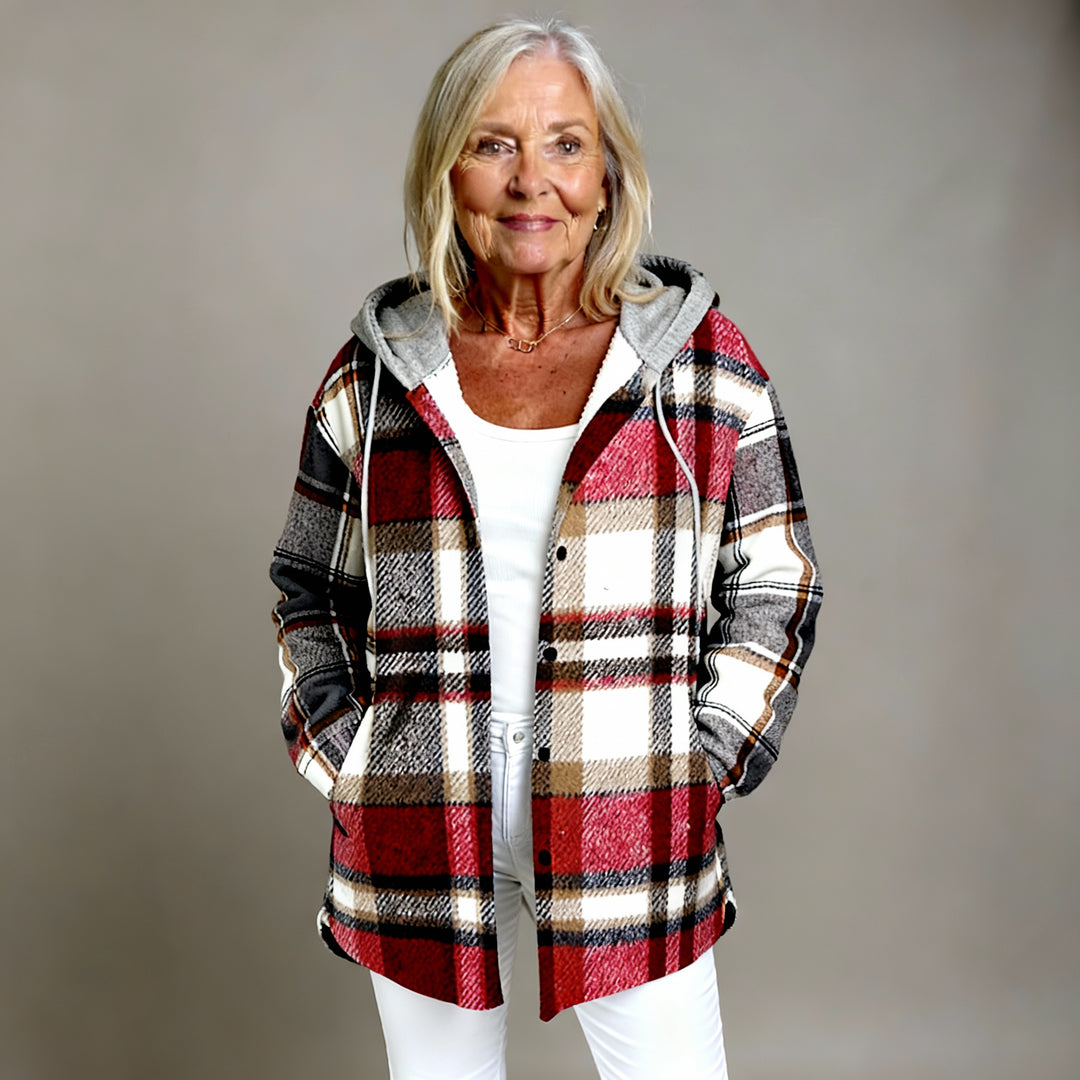 Martina™ | Women's Mesh Button Placket Jacket