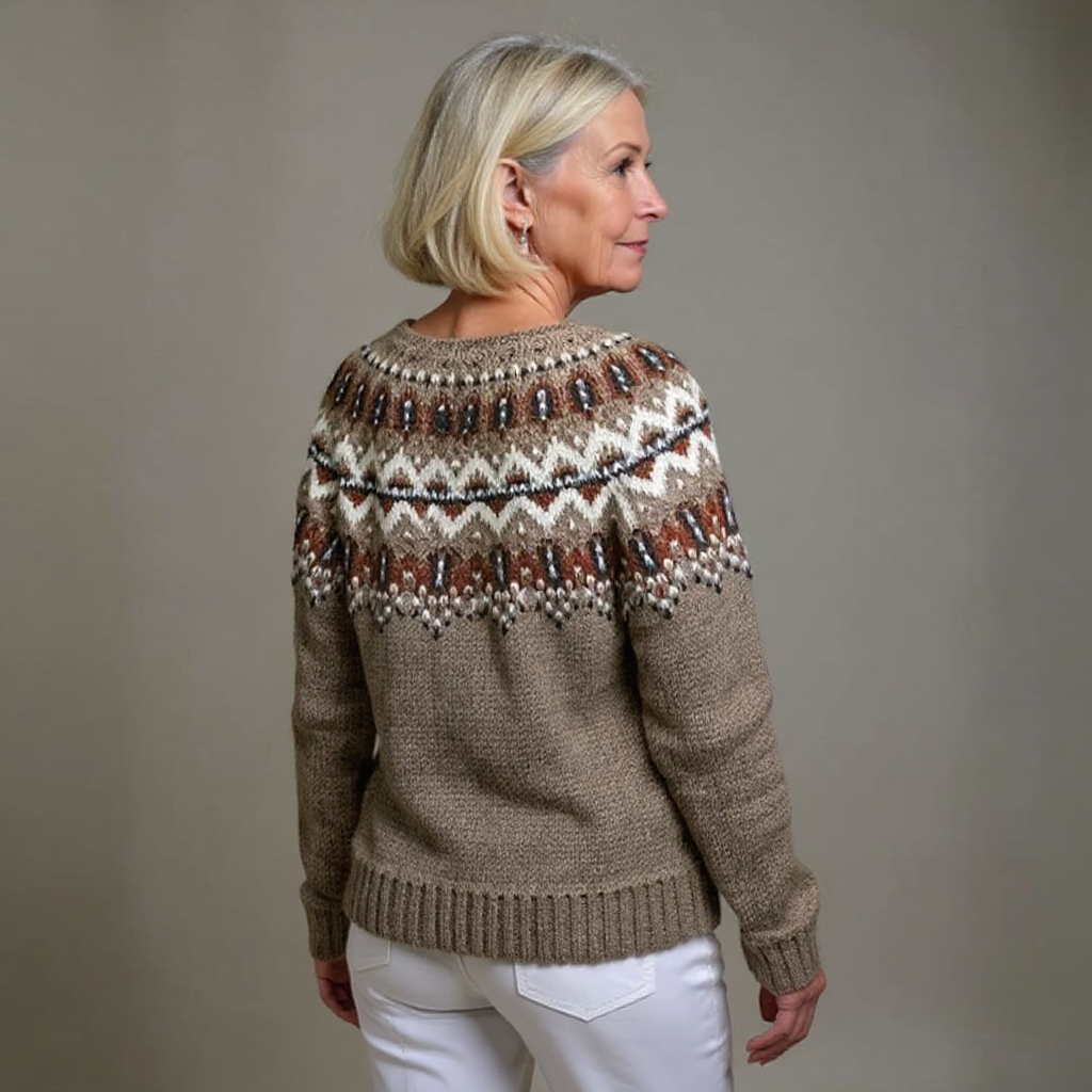 Ethel & Harold - Classic Icelandic Wool Vintage Cardigan