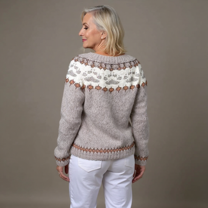 Ethel & Harold  - Classic Icelandic Wool Vintage Cardigan