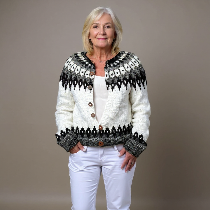 Ethel & Harold - Classic Icelandic Wool Cardigan