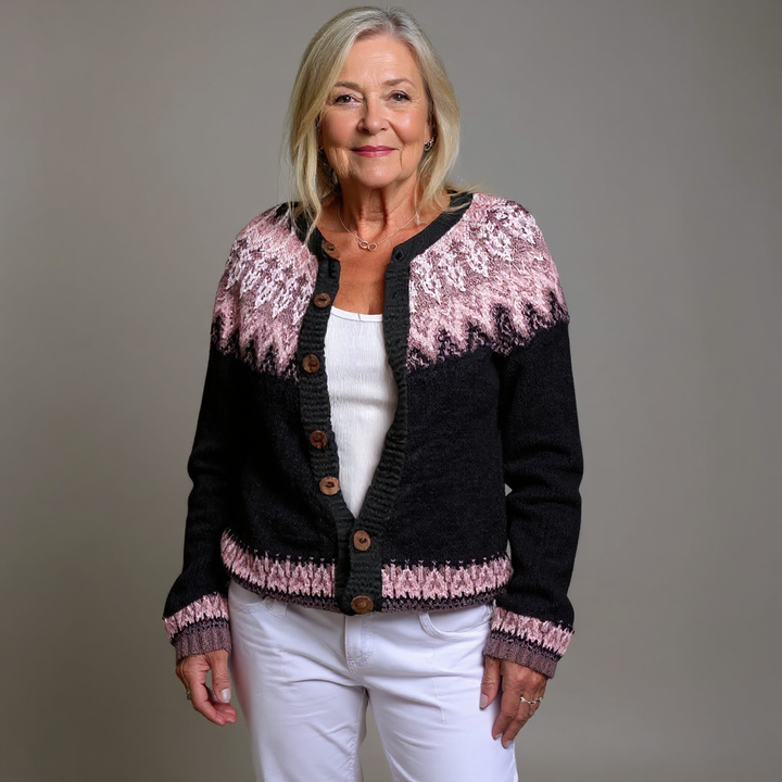 Ethel & Harold - Classic Icelandic Wool Vintage Cardigan