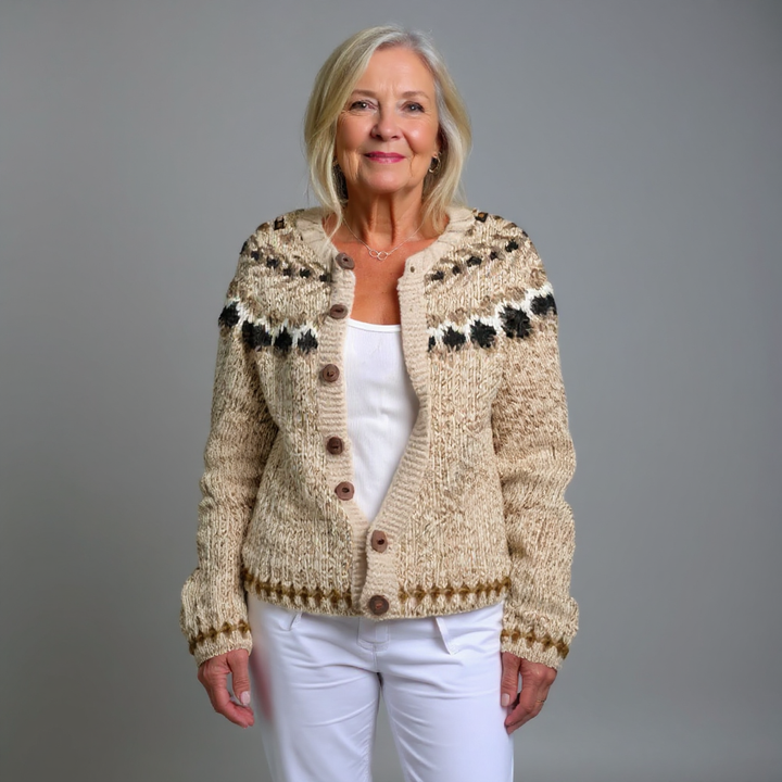 Ethel & Harold - Classic Icelandic Wool Cardigan