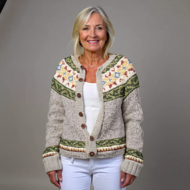 Ethel & Harold - Inspired Vintage Icelandic Wool Cardigan