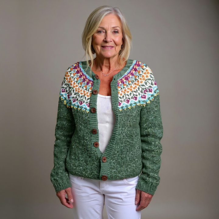 Ethel & Harold - Classic Icelandic Wool Vintage Cardigan