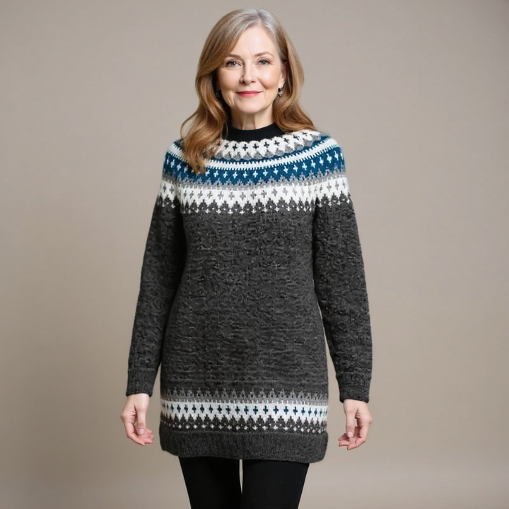 Ethel & Harold | Heritage Elegance Icelandic Sweater