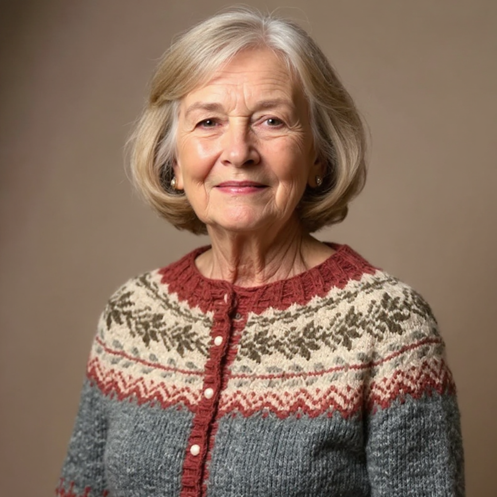 Jessica | Vintage Icelandic Cardigan