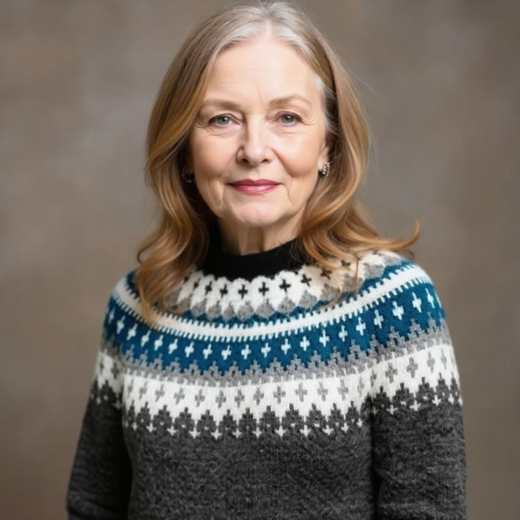 Ethel & Harold | Heritage Elegance Icelandic Sweater