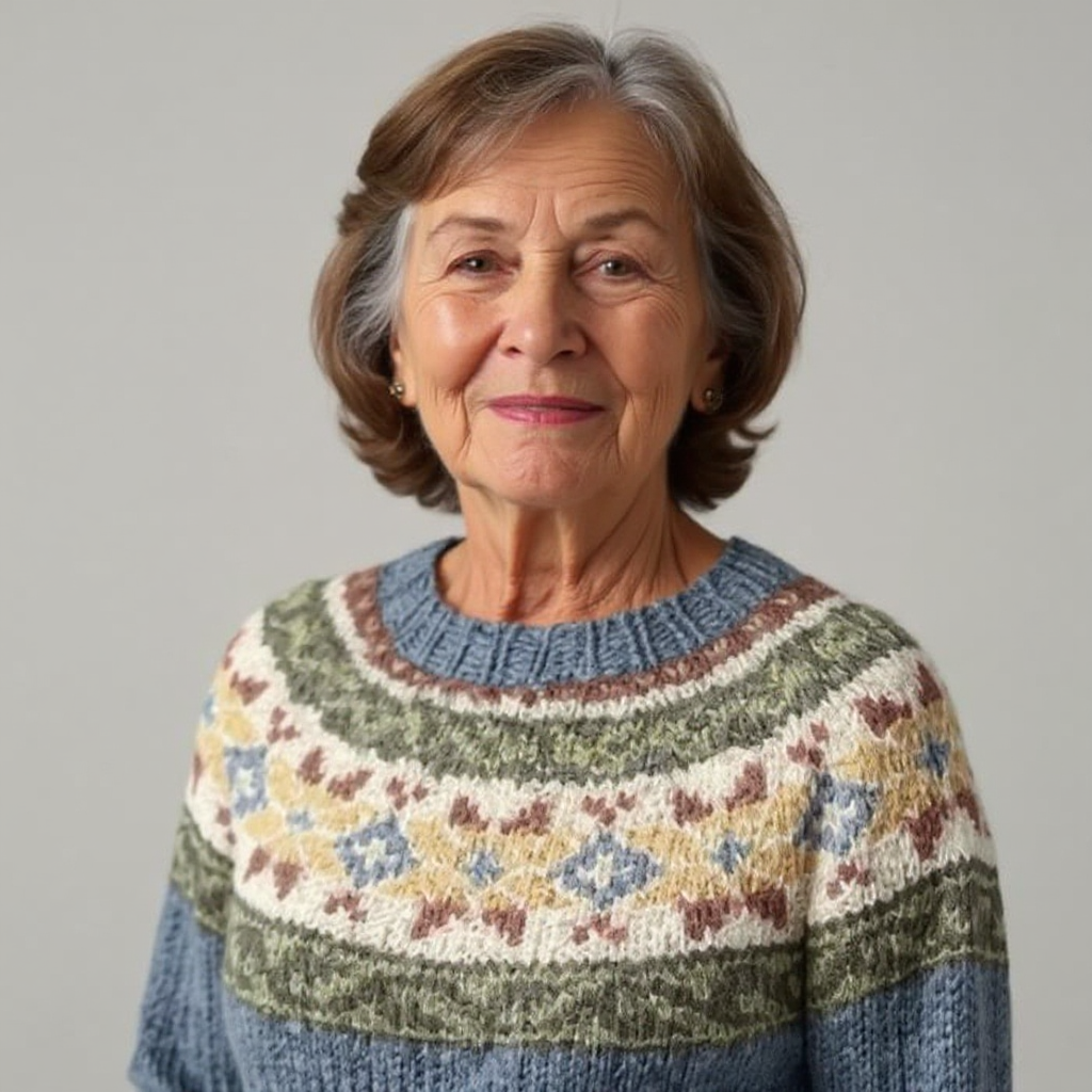 Ethel & Harold | Vintage Elegance Icelandic Sweater