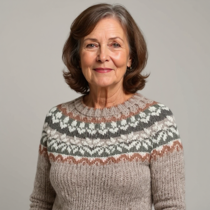 Amelia | Vintage Icelandic Sweater