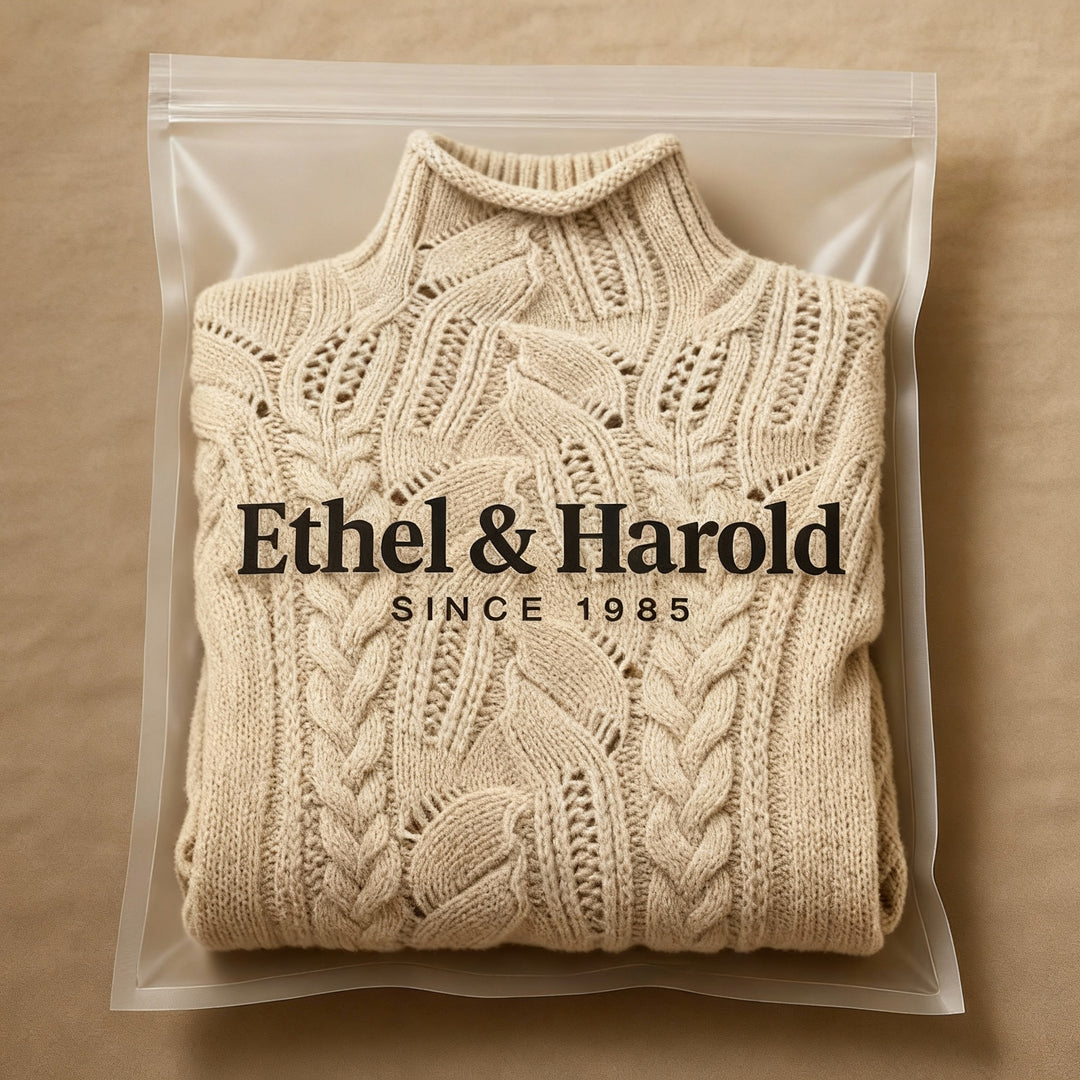 Ksenia – Cashmere Turtleneck with Cable Knit Pattern