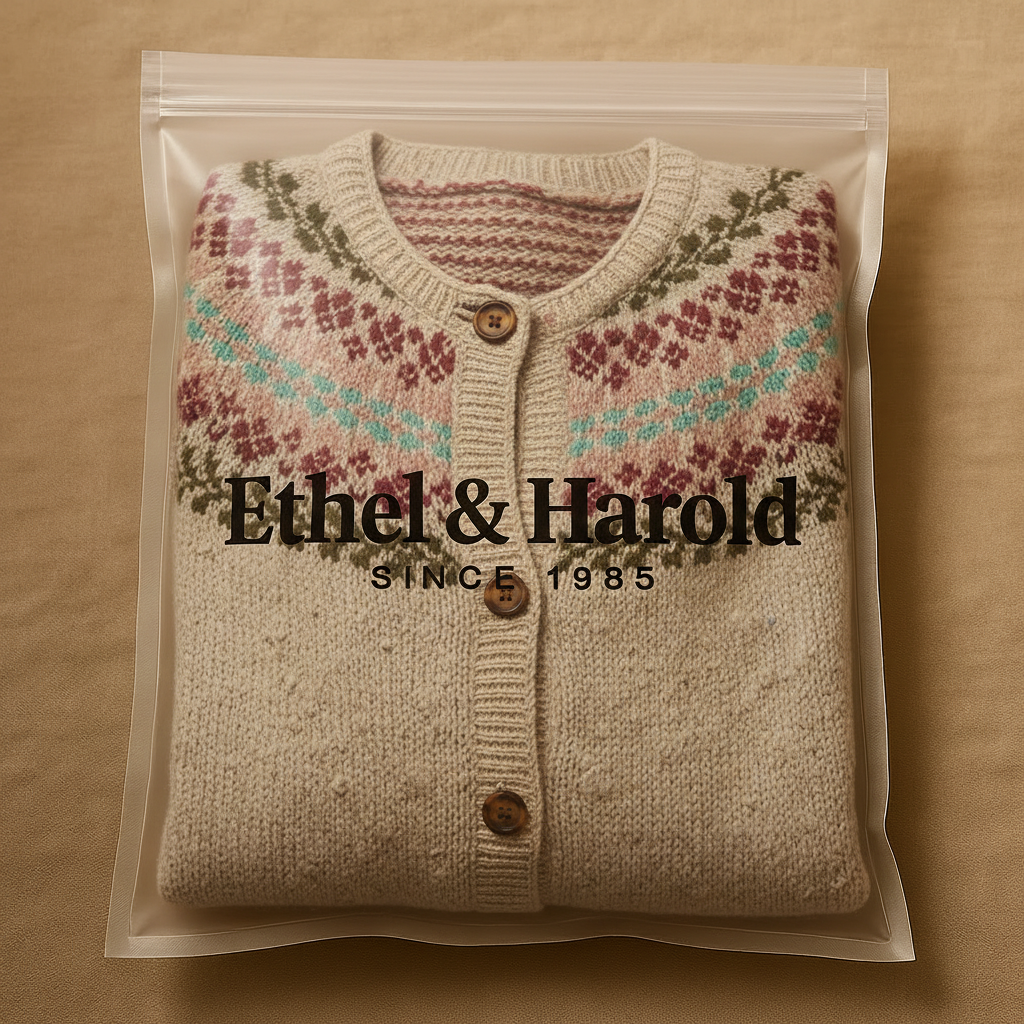 Ethel & Harold - Classic Icelandic Wool Cardigan