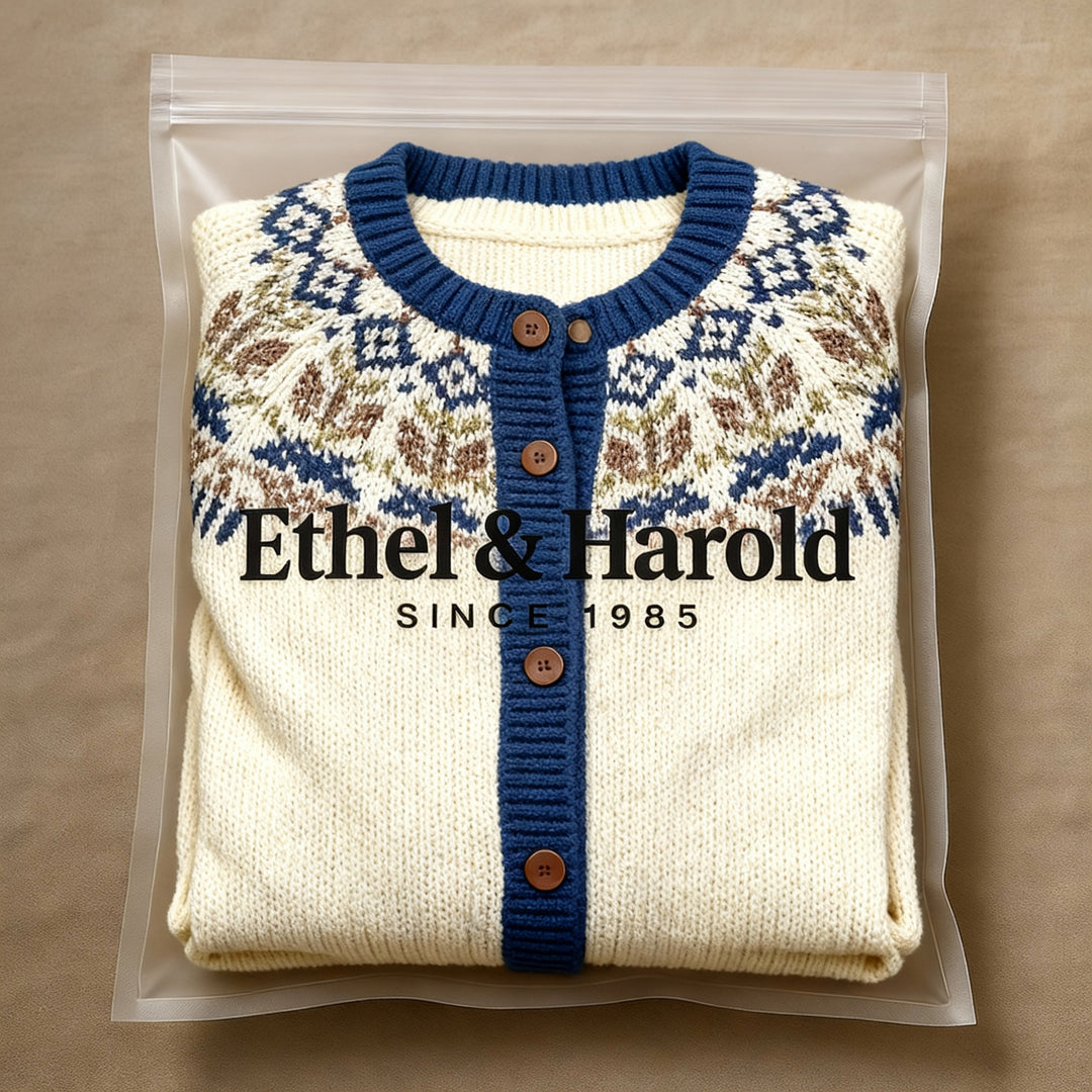 Ethel & Harold - Classic Icelandic Wool Cardigan
