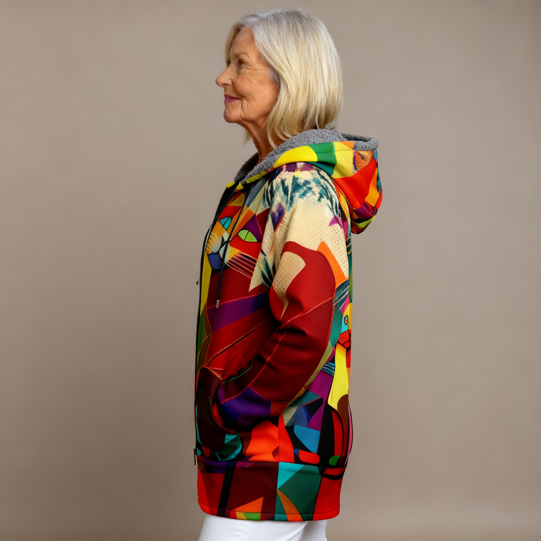 Elandra™ | Luxurious Artistic Cardigan