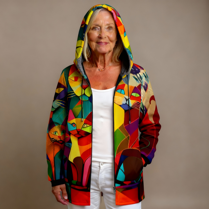 Elandra™ | Luxurious Artistic Cardigan