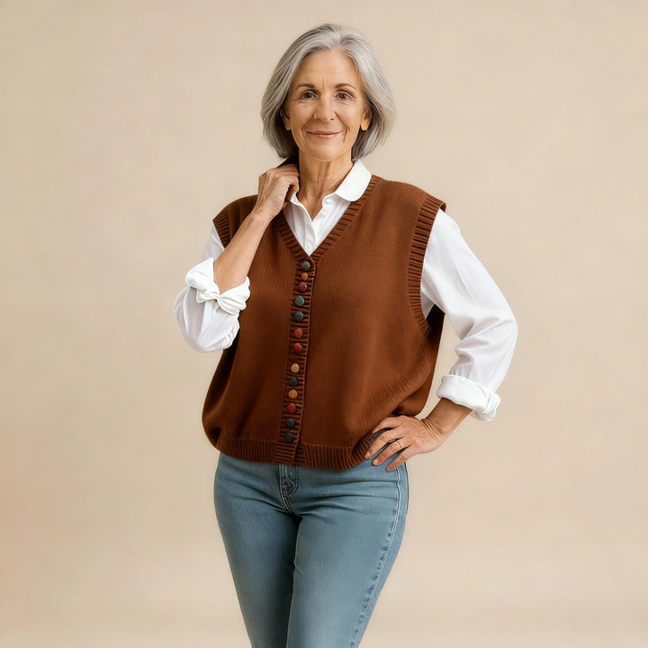 THE ROSALIE | KNIT VEST