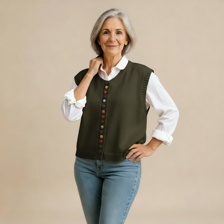 THE ROSALIE | KNIT VEST