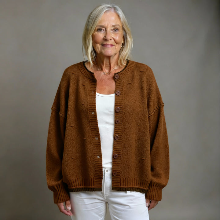 THE ISOLDE | TEXTURED CARDIGAN
