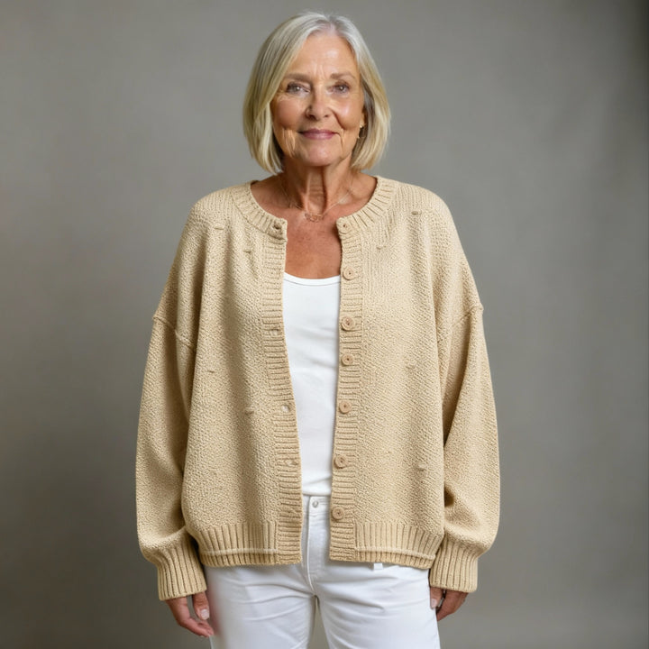 THE ISOLDE | TEXTURED CARDIGAN